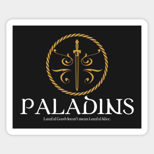 Paladins Paladin Tabletop RPG Addict Magnet